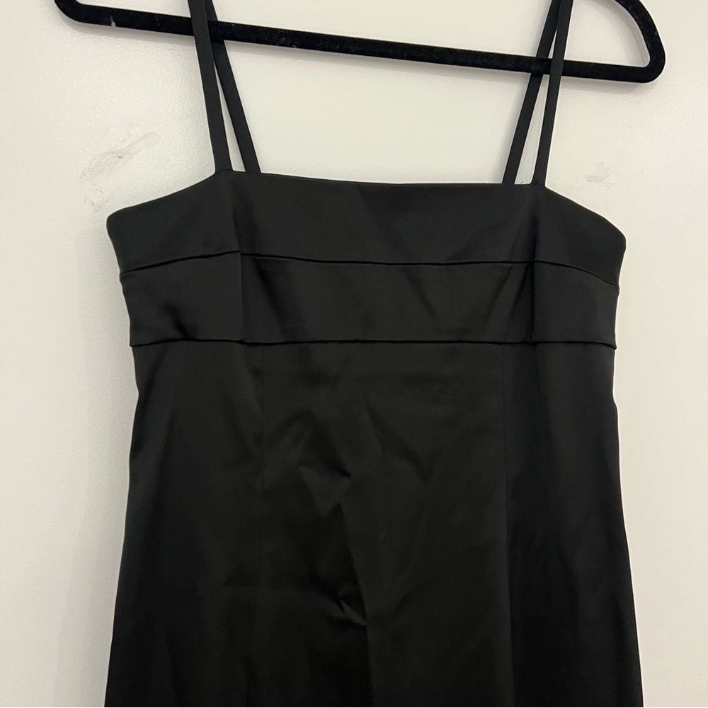 Vintage Max Mara Midi Black Cocktail Dresss